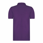 Short Sleeve Polo // Purple (XL)