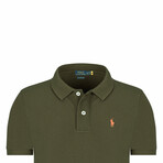 Short Sleeve Polo // Olive Green (XL)