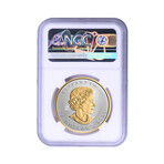 2023 $20 Canada Silver Maple Leaf Ultra High Relief Gilt Gold NGC Reverse PF70 First Releases