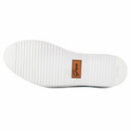 2'S Studio Garda Leather Low Top Sneaker // Cognac + White (US: 8.5)