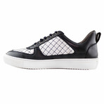 2'S Studio Garda Leather Low Top Sneaker // Navy + White (US: 10.5)