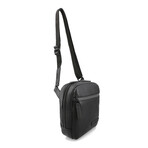 Stockholm Leather Shoulder Bag // XS // Black
