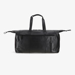 Stockholm Leather Travel Bag // Black