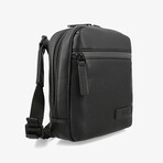 Stockholm Leather Shoulder Bag V1 // S // Black