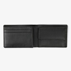 Stockholm Classic Leather Wallet // Black