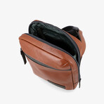 Malmö Leather Shoulder Bag // XS // Cognac