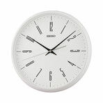 Yumi Thin Number Wall Clock // White