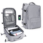Carry-On Backpack // Style 2 // Gray