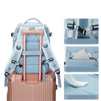 Carry-On Backpack // Baby Blue