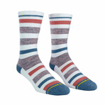 United Stripes Sock + Plant Based Dye (Medium)