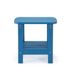 Carlo Outdoor Side Table // Bright Color (Aqua)