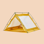 A-Frame Tent // Mustard (Navy)