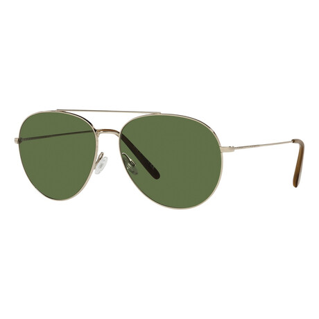 Men's Airdale OV1286S-50354E-61 Sunglasses // Soft Gold + Vibrant Bottle