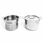 Professional Straight // 3-Piece // Stainless Steel Tri-Ply Pasta Set