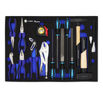 212-Pieces Tool Cabinet Complete with Tools and Accessories 7 Drawer Tool Chest