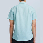Phoenix Short Sleeve Shirt // Sage Diamond (S)