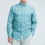 Phoenix Long Sleeve Button Up Shirt // Sage Circle (S)
