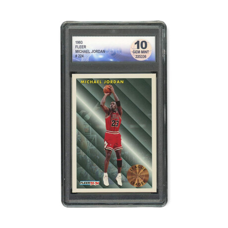 Michael Jordan // 1993 Fleer // DGA 10 Gem Mint