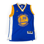 Kevin Durant // Golden State Warriors // Autographed Jersey