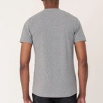 Cotton Stretch Tee // Charcoal Heather (2XL)