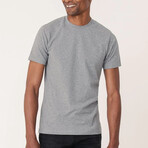 Cotton Stretch Tee // Charcoal Heather (S)