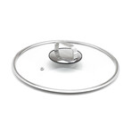 DiamondClad by Livwell // Tempered Glass Lid (8" Lid)