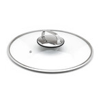 DiamondClad by Livwell // Tempered Glass Lid (8" Lid)