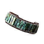 Men's Oceanic Turquoise Cuff Bracelet