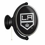 Los Angeles Kings: Original Oval Rotating Lighted Wall Sign