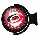 Carolina Hurricanes: Original Round Rotating Lighted Wall Sign
