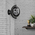 Los Angeles Kings: Original Oval Rotating Lighted Wall Sign