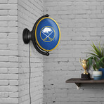 Buffalo Sabres: Original Oval Rotating Lighted Wall Sign