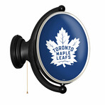 Toronto Maple Leafs: Original Oval Rotating Lighted Wall Sign