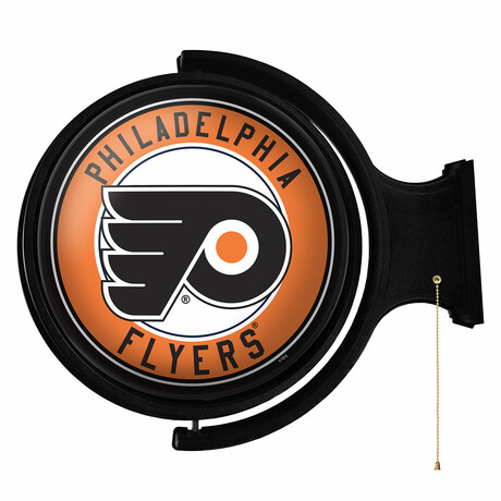 Philadelphia Flyers: Original Round Rotating Lighted Wall Sign