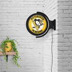 Pittsburgh Penguins // Rotating Lighted Wall Sign
