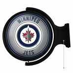 Winnipeg Jets // Rotating Lighted Wall Sign