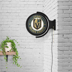 Vegas Golden Knights // Rotating Lighted Wall Sign