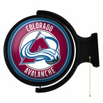 Colorado Avalanche // Rotating Lighted Wall Sign