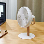 Beyond Portable + Detachable Desk Fan (Smart Gray)