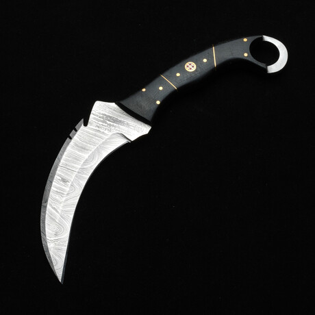 Damascus Karambit Knife // 09