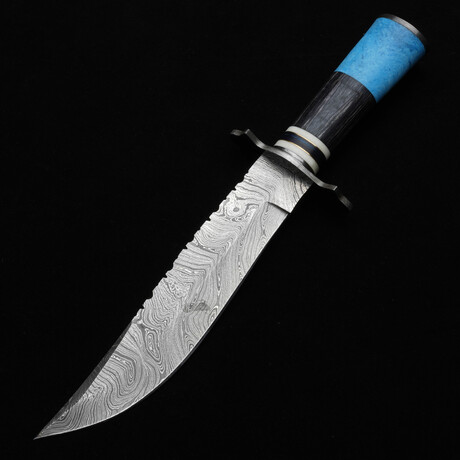 Damascus Bowie Knife // 25