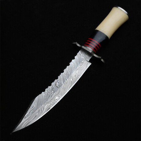 Damascus Bowie Knife // 20