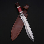 Damascus Hunting Knife // 02