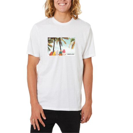 Palm Tree T-Shirt // White (S)