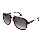 Men's 133/S 2IK Sunglasses // Havana-Gold + Gray Gradient