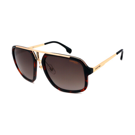Men's 11004/S 2IK Sunglasses // Havana-Gold + Brown Gradient
