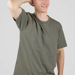 Sweat Proof Crewneck T-Shirt // Army Green (S)