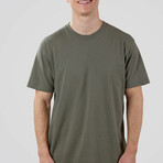 Sweat Proof Crewneck T-Shirt // Army Green (S)