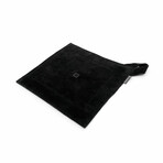 Suede Leather Hot Pad // Black