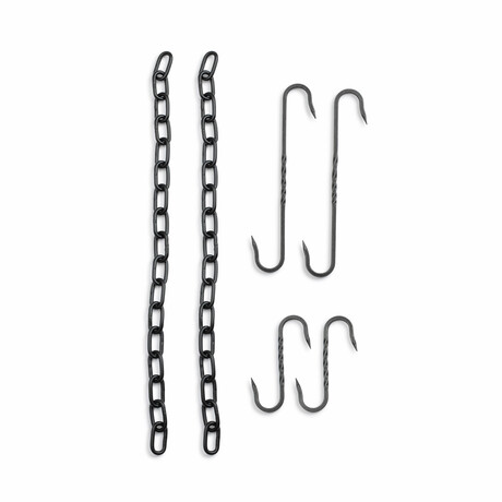 Cowboy Grill S-Hook and Chain Kit